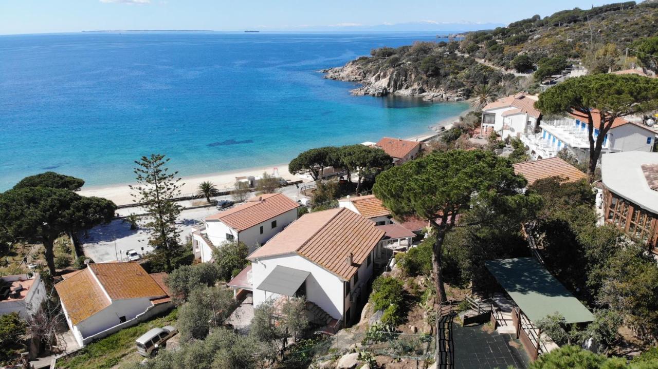 Appartamenti Cavoli - Vista Mare Con Terrazze, Clima E Posti Auto Spiaggia di Cavoli Eksteriør bilde